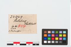 Etiketten zu Bronzearmreif (NHMW-PRAE-024949)